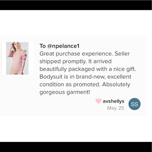 Mauve Long Puff Sleeve Ribbed Bodysuit - Picture 8 of 8